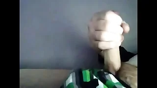 Gay guy masturbating